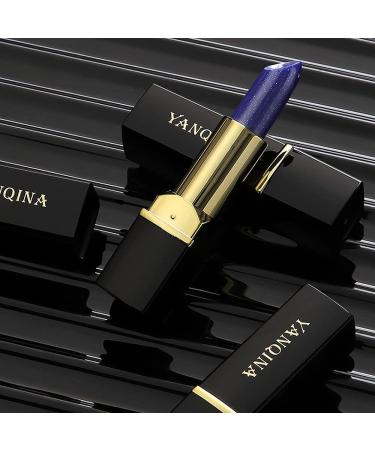 2 Pack Blue Color Changing Lipstick Magic Temperature Lip Balm - Long Lasting Moisturizing Gloss for Pink Lips - Waterproof Lip Tint Makeup (2 PCS) - Buy Online on SooperMarket.com