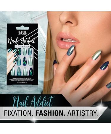 NAIL ADDICT green glitter chrome 1 u - Buy Online on SooperMarket.com