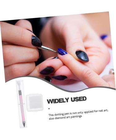 minkissy 5 Sets Nail Art Drill Pen Nail Art Point Pen Striping Liner Brush Nail Polish Pens Manicure Nail Pen Nail Art Calligraphy Pen Glitter Nail Art Pen Nail Dotting Pen Manicure Pen Abs - Buy Online on SooperMarket.com