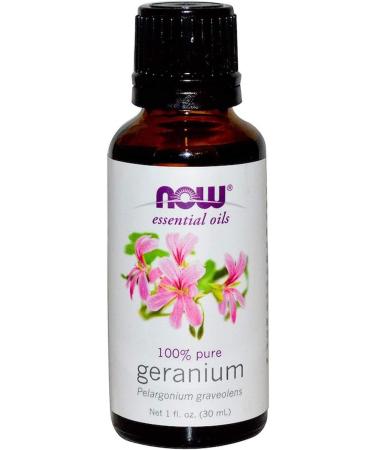 NOW Foods 100% Pure Geranium Oil - Natural Aromatherapy Essential Oil - Buy Online on SooperMarket.com