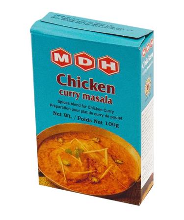 MDH Chicken curry Masala 100g (Pack of 1) Instant Spicy Chicken curry Masala - Makes Your Food Delicious - Enhances the flavours of the meal Chicken curry 100 g (Pack of 1)