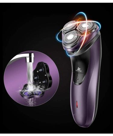 Buy Electric Shaver Razor for Men - Quick Charge Rotary Shaver & Waterproof Wet Dry Trimmer - Buy Online on SooperMarket.com