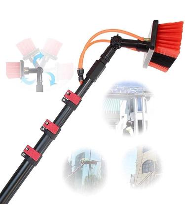 photovoltaic cleaner window cleaning pole Photovoltaic Panel Cleaning 3.6-11m Water Fed Telescopic Brush Window Clean Extendable Cleaner Conservatory Roof Cleaning Tools / 11m / 36ft