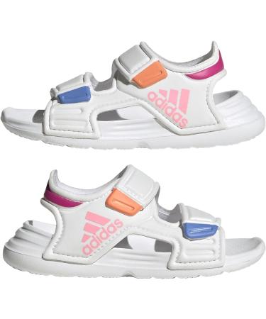 adidas Kids Altaswim Beach & Pool Shoes - 5.5 UK Child - White/Pink/Lucid Fuchsia - Buy Online on SooperMarket.com