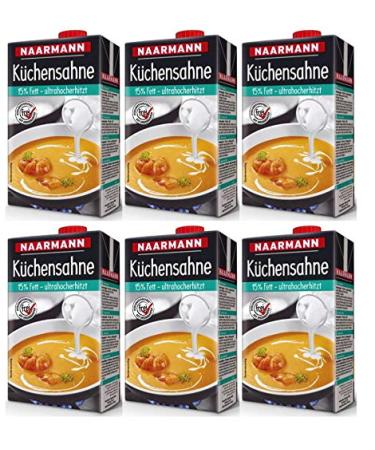 Kitchen cream 15 % Naarmann 6x1000 g