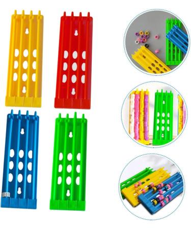Mipcase 12 Pcs Pigeon Ring Stand Where Pigeon Ring Rack Pigeon Ring Frame Chick Plastic Bird Supplies 20.00X7.00X1.50CMx3pcs As Shownx3pcs - Buy Online on SooperMarket.com