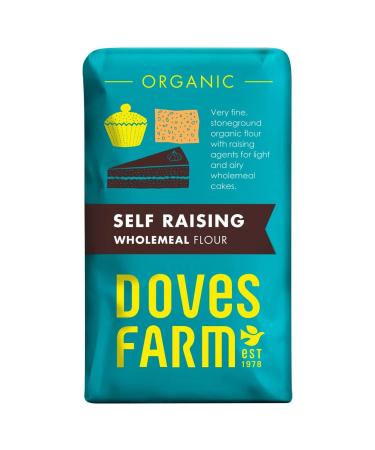 Doves Farm Organic Self Raising Wholemeal Flour 1kg