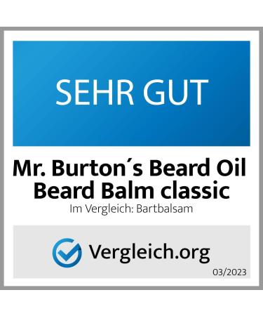 Mr. Burton's Beard Balm Classic 60g - Made in Germany | Nourishing Argan Oil for Soft Stylish Beards International Shipping Available - Buy Online on SooperMarket.com