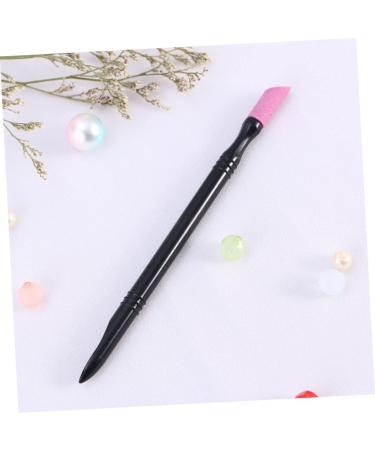 Mikinona Nail Tool Pusher Nails Tools Nail Art Pusher Cuticle Pusher Pen Cuticle Trimmer Tool Nail Polished Pen Manicure Tools Nail Engraving Pen Grinding Stick Black Kit Quartz T Tool - Buy Online on SooperMarket.com
