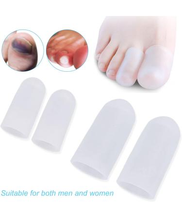 Silicone Toe Guards - 10 Pairs for Overlapping Toes - Protect & Separate Toes - Ideal for Daily Activities - Buy Online on SooperMarket.com