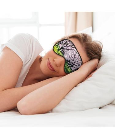 Spring is in The Air Soft Eye Mask Sleeping Mask Breathable Eye Patch for Women Perfect for Travel and Relaxation - Buy Online on SooperMarket.com