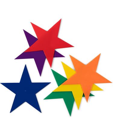 Champion Sports 9-Inch Poly Star Marker Set - Premium Quality Sports Equipment - Buy Online on SooperMarket.com