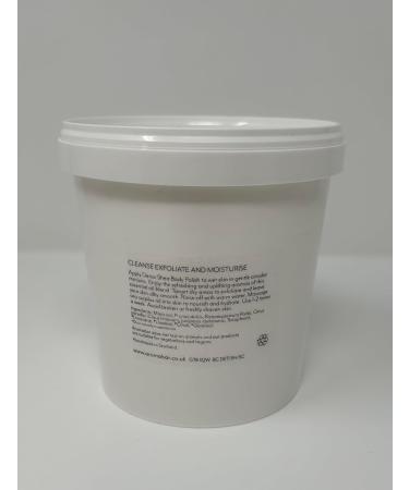 Spa Detox Body Scrub 1kg Dead Sea Salt Shea Butter Almond Oil and pure Grapefruit Lemon & Juniperberry essential oils 100% Natural Paraben Free - Buy Online on SooperMarket.com
