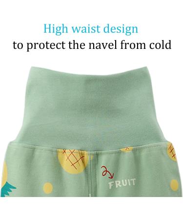 YANWANG 100% Cotton Baby Pajamas Set | Long Sleeve Sleepwear | Pineapple Print | 6-12 Months - Buy Online on SooperMarket.com