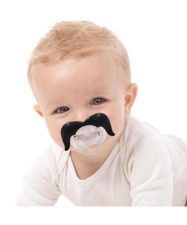 Jomewory Funny Schnuller Bart - Silicone Mustache Pacifier for Babies | Unique Baby Teething Toy & Gift - Buy Online on SooperMarket.com