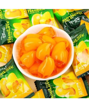 Mango Soft Candy Mango Peelable Candy 50% Juice Content gummy candy Fruit Juice Fudge Peeling Gummy Candy Healthy Desserts Wedding Candies Sweets Instant fruit Snacks Toffee chewing gum (1000g) - Buy Online on SooperMarket.com