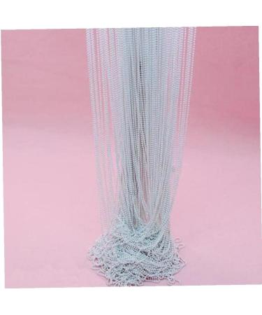 2pcs Silver Metal Chain Bead Nail Art Glitter Striping Tape - 39inch 3D Nail Stickers for DIY Decoration - Buy Online on SooperMarket.com