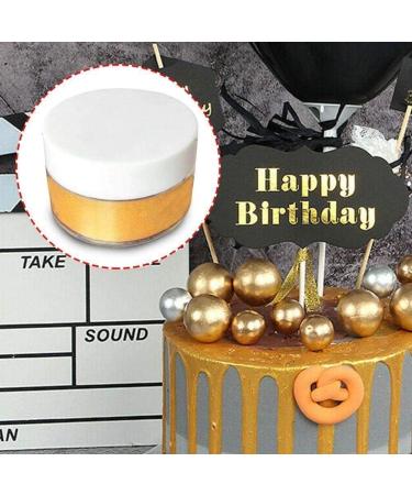 1 Cake Decoration Edible Gloss Powder Color Food 5g Decoration Gold Silver / - Buy Online on SooperMarket.com