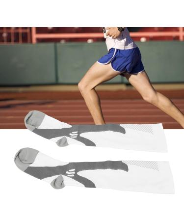 Hiraith Athletic Compression Socks - Comfortable Muscle Shock Absorption for Sports (L/XL 35-39) | International Shipping Available - Buy Online on SooperMarket.com