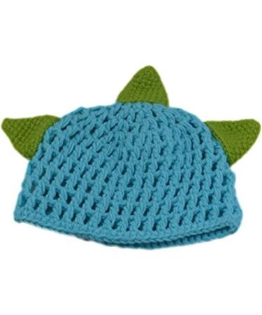 Leroro Newborn Dinosaur Costume Set for Photography - Crochet Knitted Outfit with Hat and Pants (0-12 Months) - Buy Online on SooperMarket.com