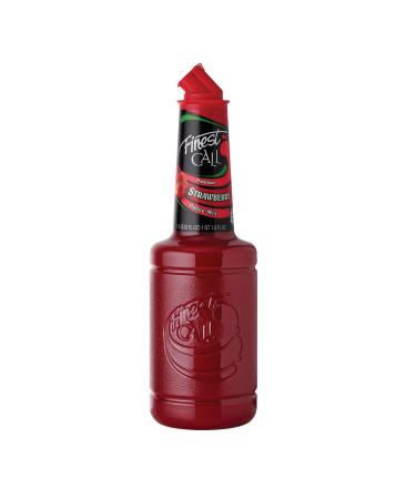 Finest Call Strawberry Puree 1 Litre 1 l (Pack of 1) Strawberry Puree