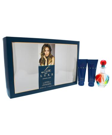 Jennifer Lopez Live Luxe By Jennifer Lopez for Women - 3 Pc Gift Set 3.4oz Edp Spray 2.5oz Shower Gel 2.5oz Body Lotion 3count - Buy Online on SooperMarket.com