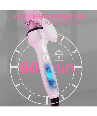 DAN Hair Curler - Dual Voltage 1-Inch Curling Iron for Travel | Best Hair Curling Iron in White - Buy Online on SooperMarket.com