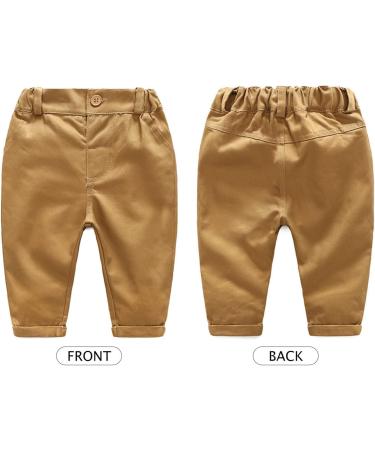 Volunboy Baby Boys Gentleman Suit 4 PCS Set 12-18 Months - Wedding Outfit with Waistcoat, Shirt, Vest & Bow Tie - Fox Design - Buy Online on SooperMarket.com