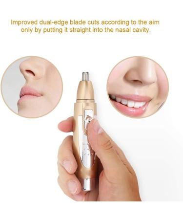 Silent Dual-Edge Nose Ear Trimmer | Lightweight & Washable Hair Cutter for Men - Personal Care Essentials - Buy Online on SooperMarket.com