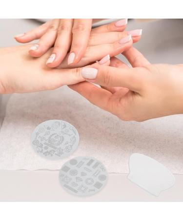1 Set Nail Art Printing Plate Christmas Nail Stencils Snowman Nail Snowflake Nail Manicure Halloween Nail Stickers Nail Diy Decor Printing Mold Household Stainless Steel Metal Nail - Buy Online on SooperMarket.com