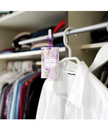 SCENT-HI Premium Lavender Fragrance Bags - 14 Bags for Clothing Drawers Cupboards Rooms Wardrobe & Cars | International Shipping Available - Buy Online on SooperMarket.com
