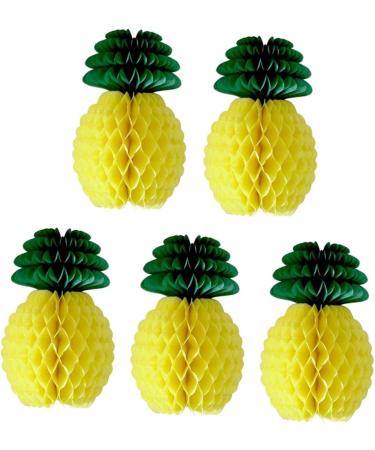 16 Pcs Plant Ornament Honeycomb Party Favors Party Decor Honeycomb Pineapple Yellowx2pcs 8PCS 20CMx2pcs - Buy Online on SooperMarket.com