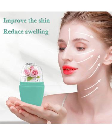 Ice Face Roller Ice Roller for Face and Eyes Face Ice Roller for Eye Puffiness Brighten & Tighten Skin Icing The Skin Remove Fine Lines Shrink Pores Enhance Skin Elasticit - Black (Green) - Buy Online on SooperMarket.com