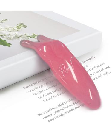 Rcool Gua Sha Facial Tool - Pink Gua Sha Massage Tool for Face Nose & Body | Relieve Puffiness & Tension Ideal for Rhinitis Relief - Shop Internationally - Buy Online on SooperMarket.com