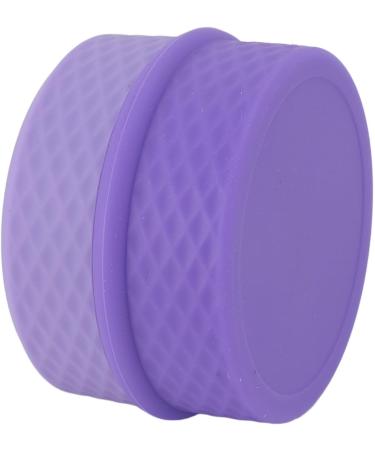 Travel Silicone Makeup Containers Trinkets Pills Silicone Cream Jars with Spoon Leakproof Portable for Outdoor (Purple) - Buy Online on SooperMarket.com