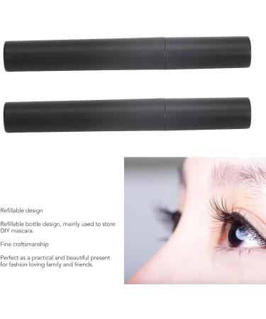 Empty Mascara Tube 10pcs 4ml Plastic Refillable and Portable Bottles with Soft Bristles for Daily Travel Camping Eyelash Makeup Black - Buy Online on SooperMarket.com