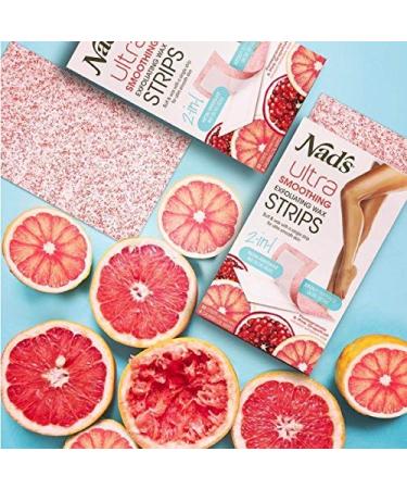 Nad's Body Wax Strips - 2-In-1 Exfoliator and Hair Removal Kit for Women - Buy Online on SooperMarket.com
