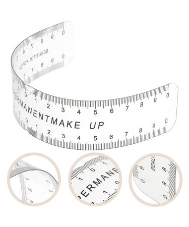 Milisten Eyebrow Stencil & Shaping Template - Reusable Microblading Ruler for DIY Makeup - Buy Online on SooperMarket.com