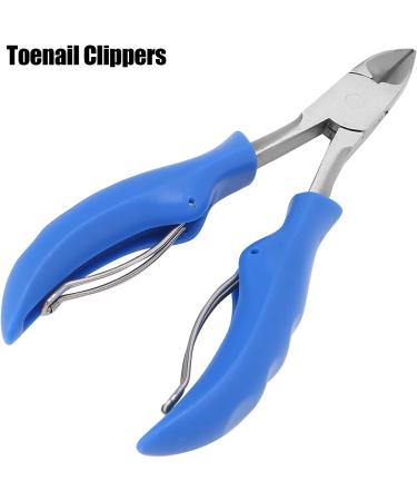 Nail Clippers Set Double Spring Toenail Clippers Ingrown Fingernail Toenail Tools Kit Nail Pedicure Clippers Toenail Corrector Professional Manicure Pedicure Tool(blue) - Buy Online on SooperMarket.com