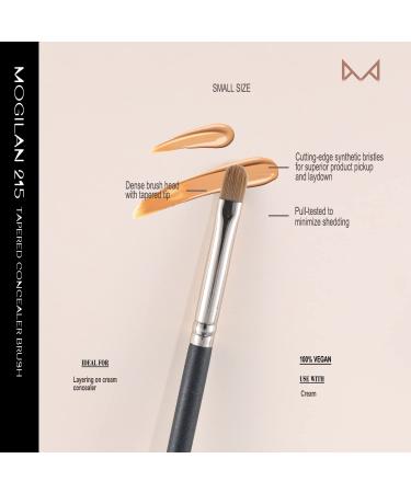 Mini Concealer Brush for Under Eye - Dense Foundation Brush for Dark Circles & Puffiness | Vegan Makeup Applicator - Buy Online on SooperMarket.com