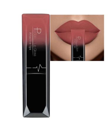 Matte Lipstick HERBENJOY Lipgloss Liquid Blush Lipsticks For Women Long Lasting Waterproof Non-Stick Cup Not Fade High Pigmented Velvet Lipstain (#03)