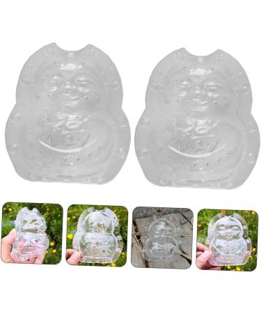 EXCEART Peach Mold 6 Pcs Vegetable Shaping Mold Fruit Transparent Forming Mould Adorable Forming Mold Modeling Pumpkin - Buy Online on SooperMarket.com