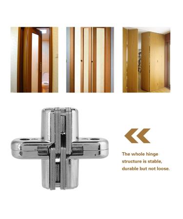 Buy Invisibly Hidden Cross-Covered Sensory Necklace - White Hinges Cabinet Fittings & Toddler Bite Ring Pearl Door Hinge | Silver XS (S) - International Shipping Available - Buy Online on SooperMarket.com