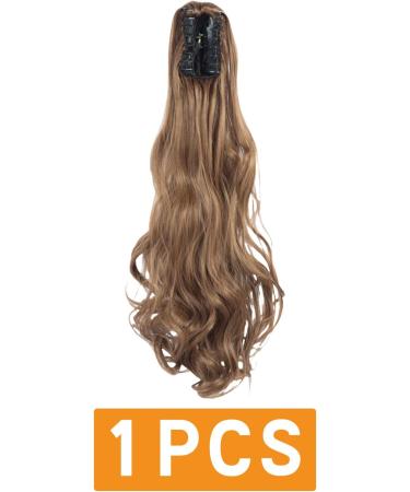 prinfantasy Ponytail Extension Claw Clip in Ponytail Hair Extensions for Women Synthetic Curly Wavy Clip in Pony Tail Hair Extensions for Daily Party Use Natural GBMW309 GBMW309 22 inch - Buy Online on SooperMarket.com