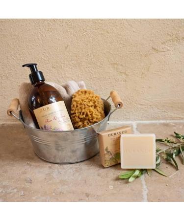 Durance Solid Marseille Soap With Organic Rose Essential Oil 100g Enriched With Olive Oil & Red Rice Extract Paraben-Free Solid Soap For All Skin Types - Buy Online on SooperMarket.com