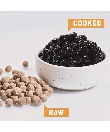 Black Tapioca Pearls for Bubble Tea Drink 3KG Gluten Free Brown Sugar Flavour Boba Starch Pearls Perfect for Bubble Tea Milk Tea Smoothies and Dessert Toppings - Buy Online on SooperMarket.com