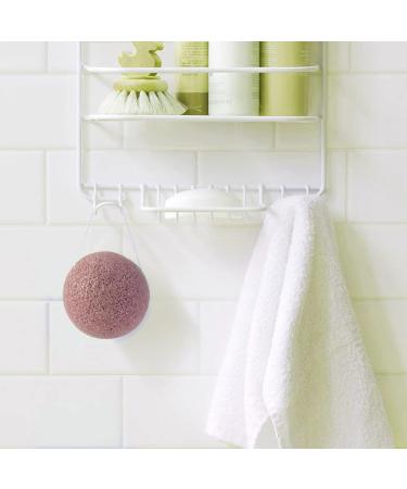 Konjac Fiber Face Wash Sponge Hemispherical Gentle Exfoliator Control Oiliness Cleanse Sponge Puff Exfoliator Tools for Oily Combination Skin or Sensitive Skin - Buy Online on SooperMarket.com
