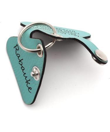 Copter Farm Dog Brand Bag | Custom Engraved Leather Dog Collar | Art & Real Leather | Turquoise Triangle Design - Buy Online on SooperMarket.com