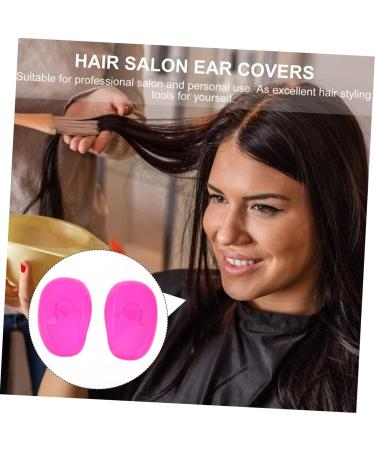 KALLORY Shower Shield 8pcs Earmuffs Ear Shower Caps Ear Protectors Cover Hairdressing Earmuff Heat Protector Hanging Ears - Buy Online on SooperMarket.com