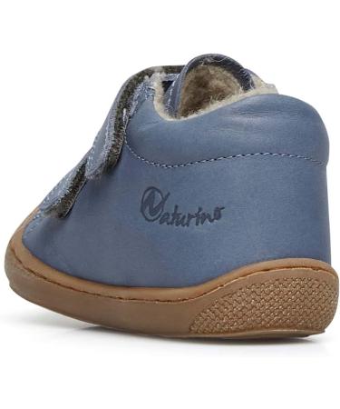 Naturino Cocoon VL Leather First-Steps Shoes 5.5 UK Child - Celeste - Buy Online on SooperMarket.com